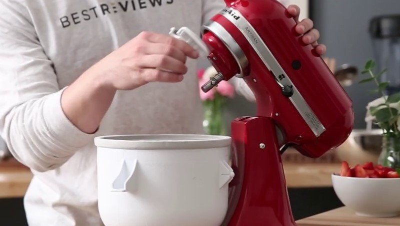 how to make ice cream with kitchenaid stand mixer