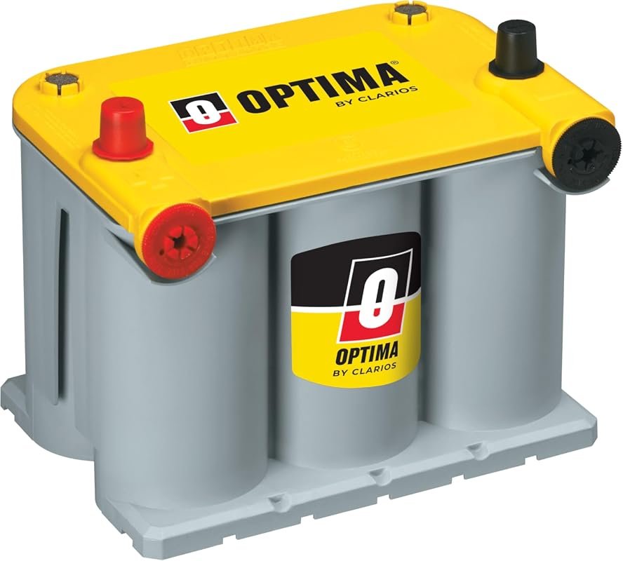 OPTIMA Batteries High Performance YellowTop AGM Battery, Sealed Deep C