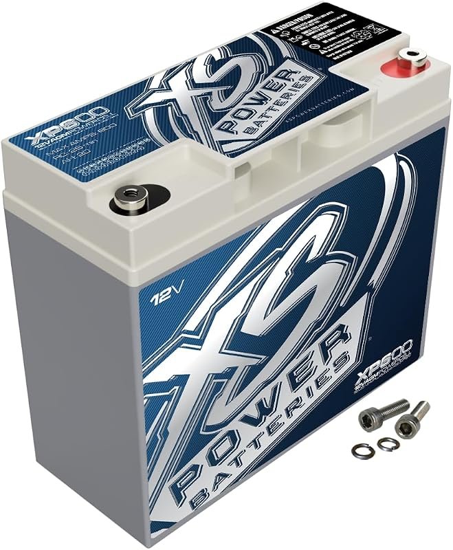 XS Power XP600 AGM Secondary Battery, 12 Volt 20Ah Deep Cycle Powercel