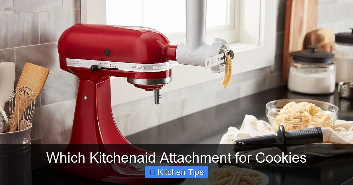 Which Kitchenaid Attachment for Cookies