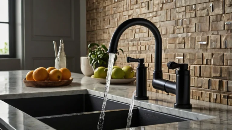 Black Kitchen Faucets