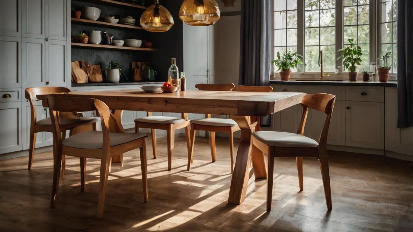 Kitchen Table Made from Poly