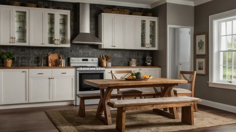 Kitchen Table with Bench