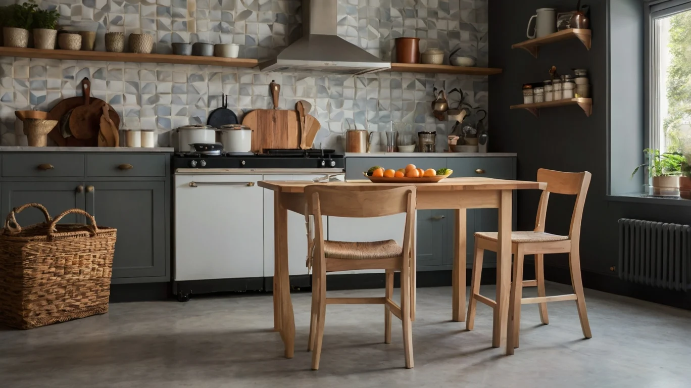 Kitchen Table with Storage