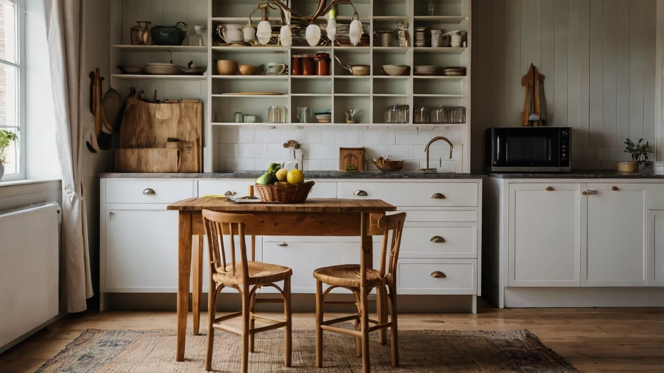 Kitchen Table with Storage