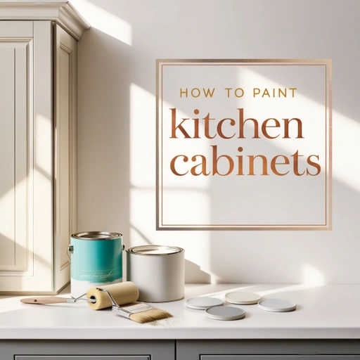 How to Paint Kitchen Cabinets