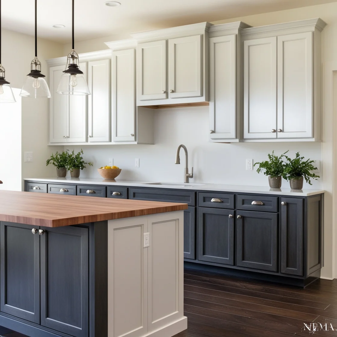 Two-Tone Kitchen Cabinets