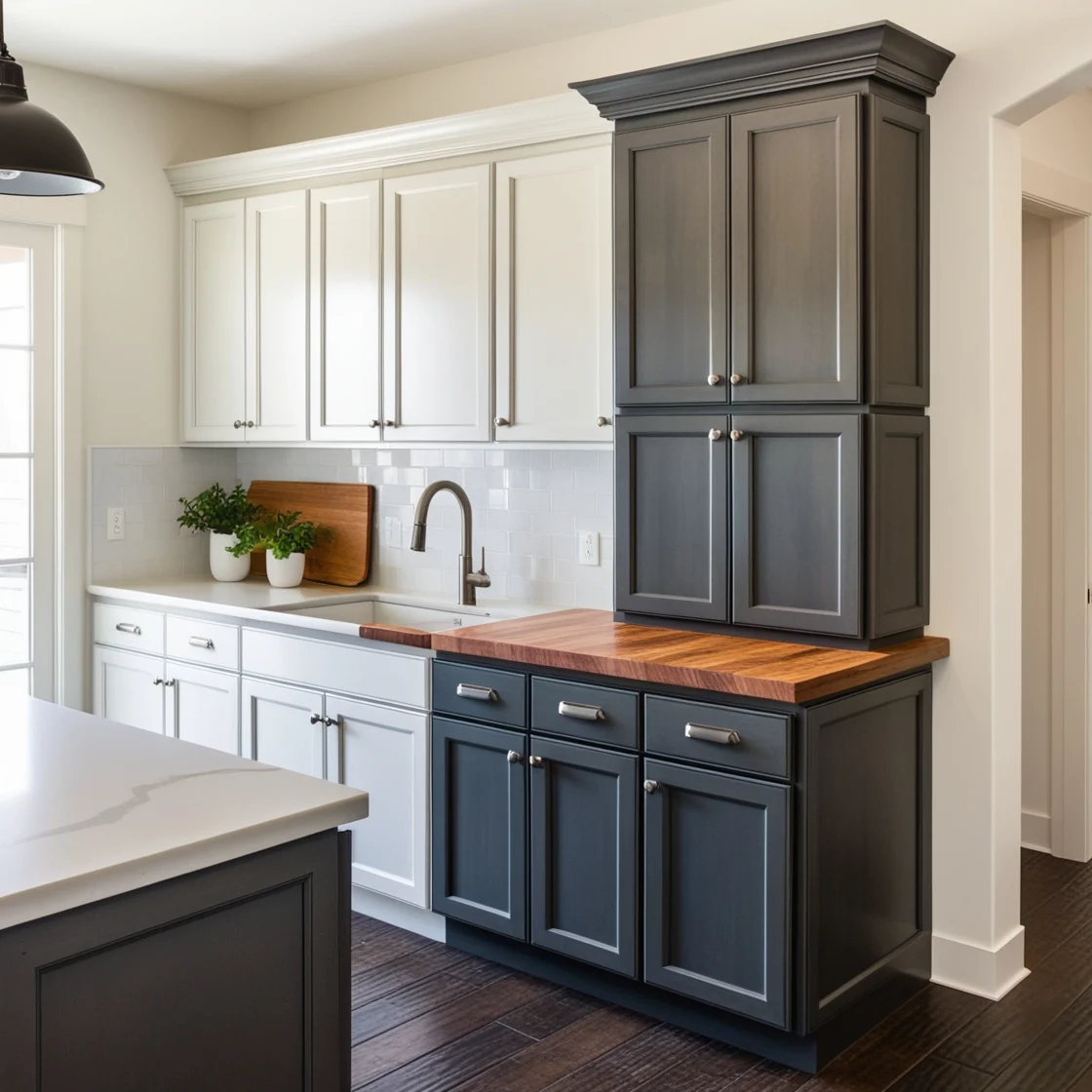 Two-Tone Kitchen Cabinets