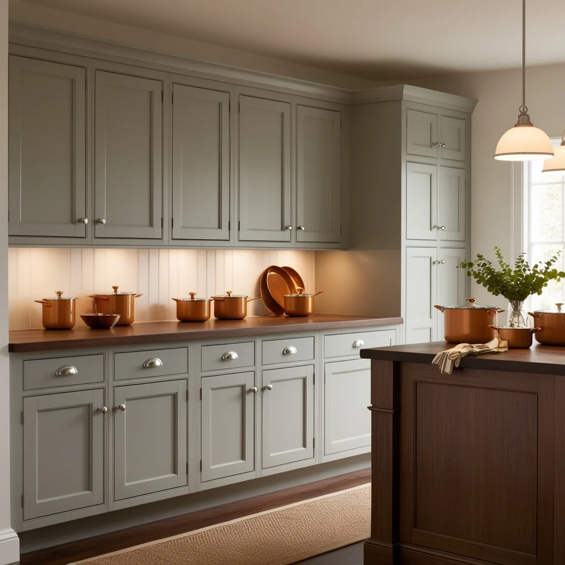 Gray Kitchen Cabinets