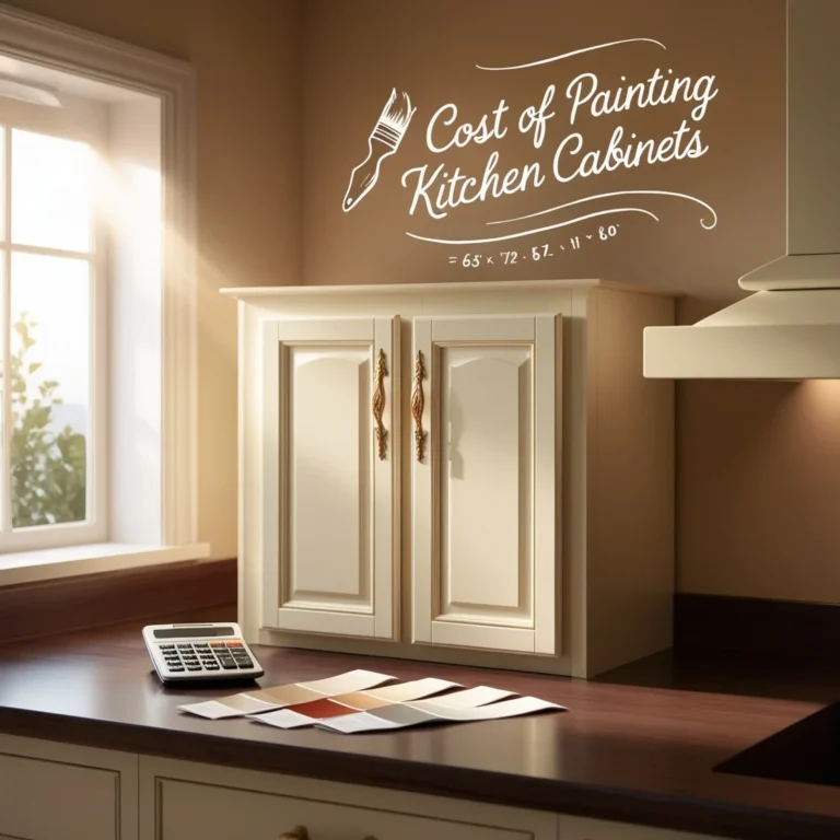 Cost of Painting Kitchen Cabinets