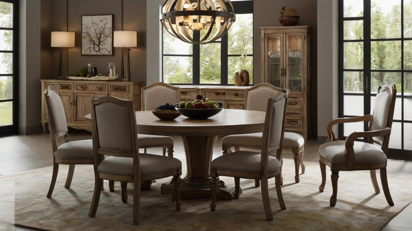 Round Kitchen and Dining Room Sets