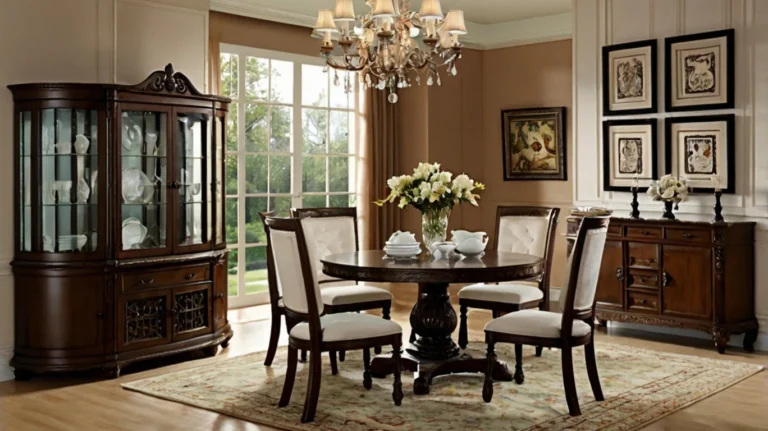 Round Kitchen and Dining Room Sets