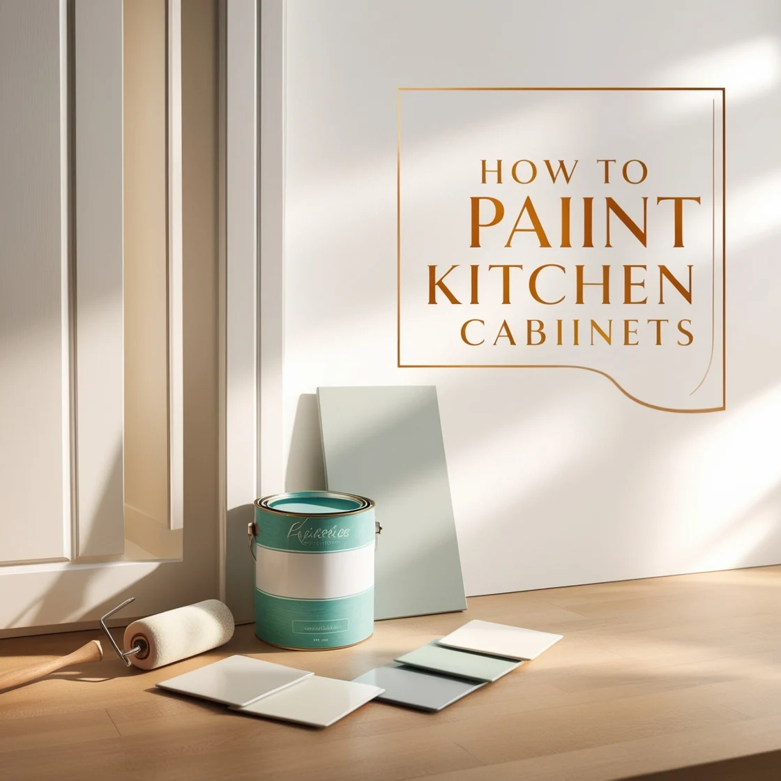 How to Paint Kitchen Cabinets